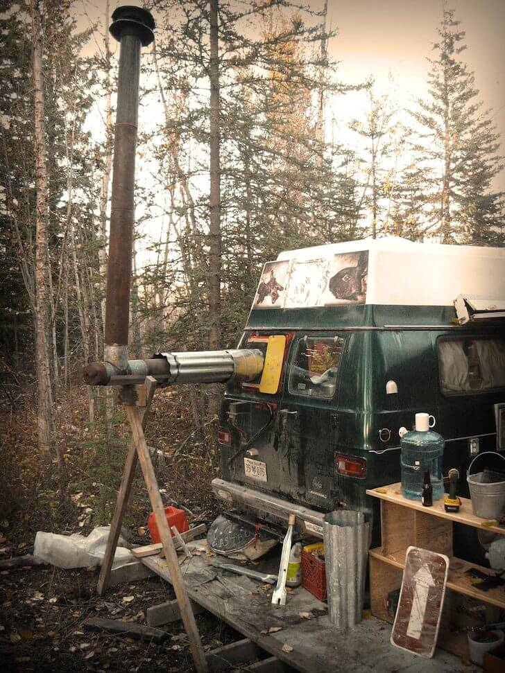 Surviving a Yukon Winter in a Dodge Tradesman Camper Van Car Magic