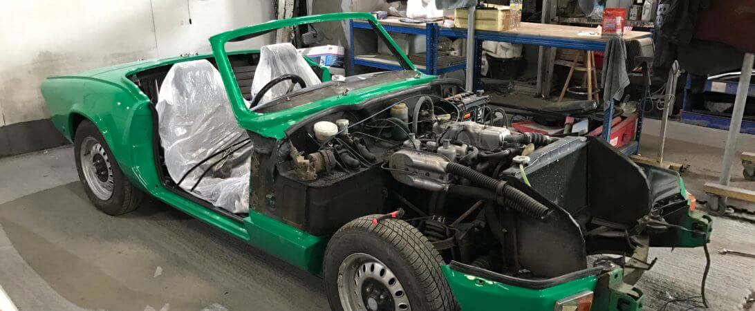 The inner workings of the Triumph Spitfire