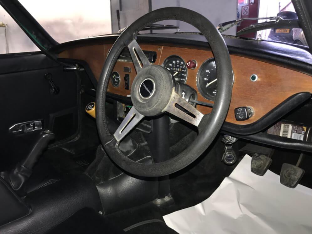 Look inside the Triumph Spitfire