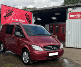Mercedes Vito Washed and Waxed