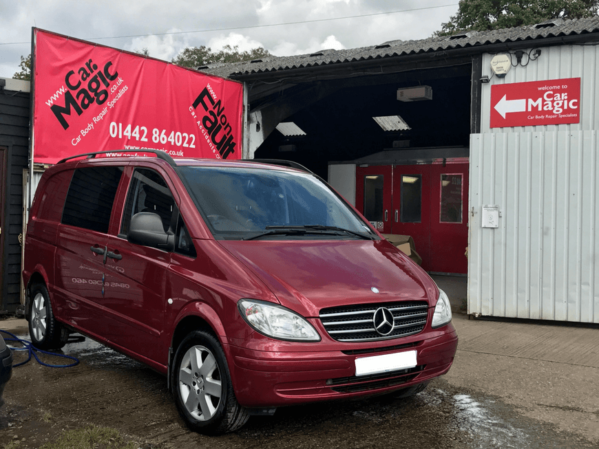 Mercedes Vito Washed and Waxed