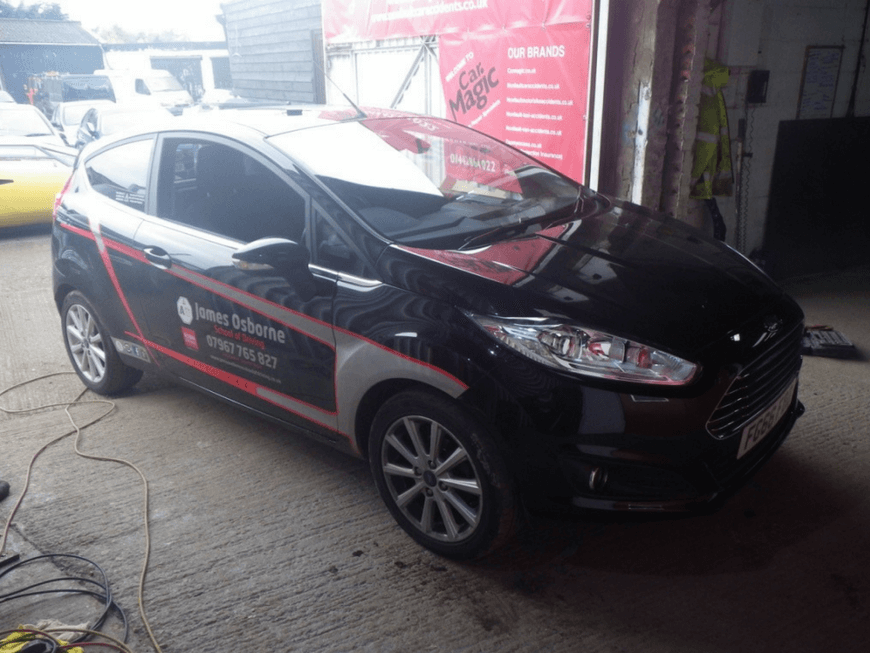 Driving instructor repair finished