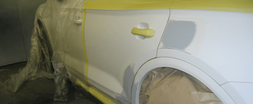 Car vandalised Audi Q5 Repair