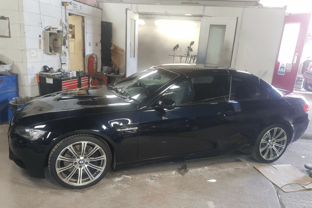 Car body repair bmw m3 finished