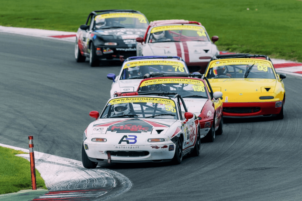 BRSCC Mazda Donington Race