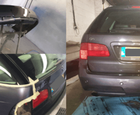 Car body repair in Hertfordshire Saab 95