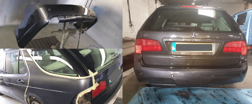 Car body repair in Hertfordshire Saab 95