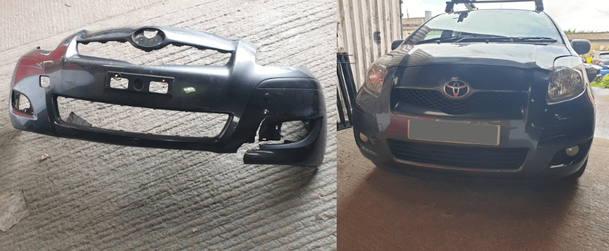 Car body repair in Hertfordshire Toyota Yaris
