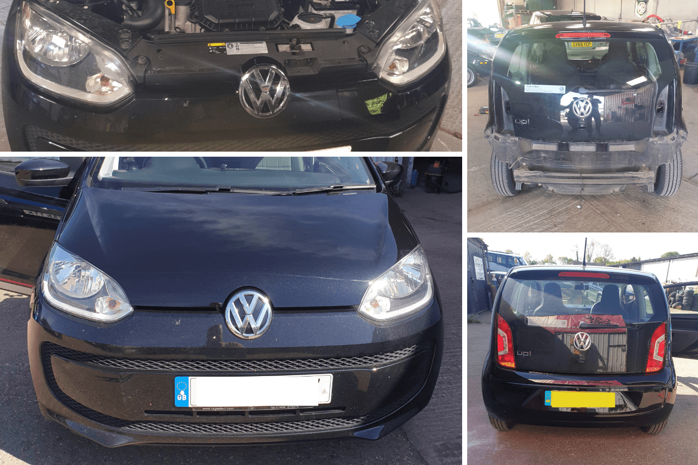 Bumper repair VW Up