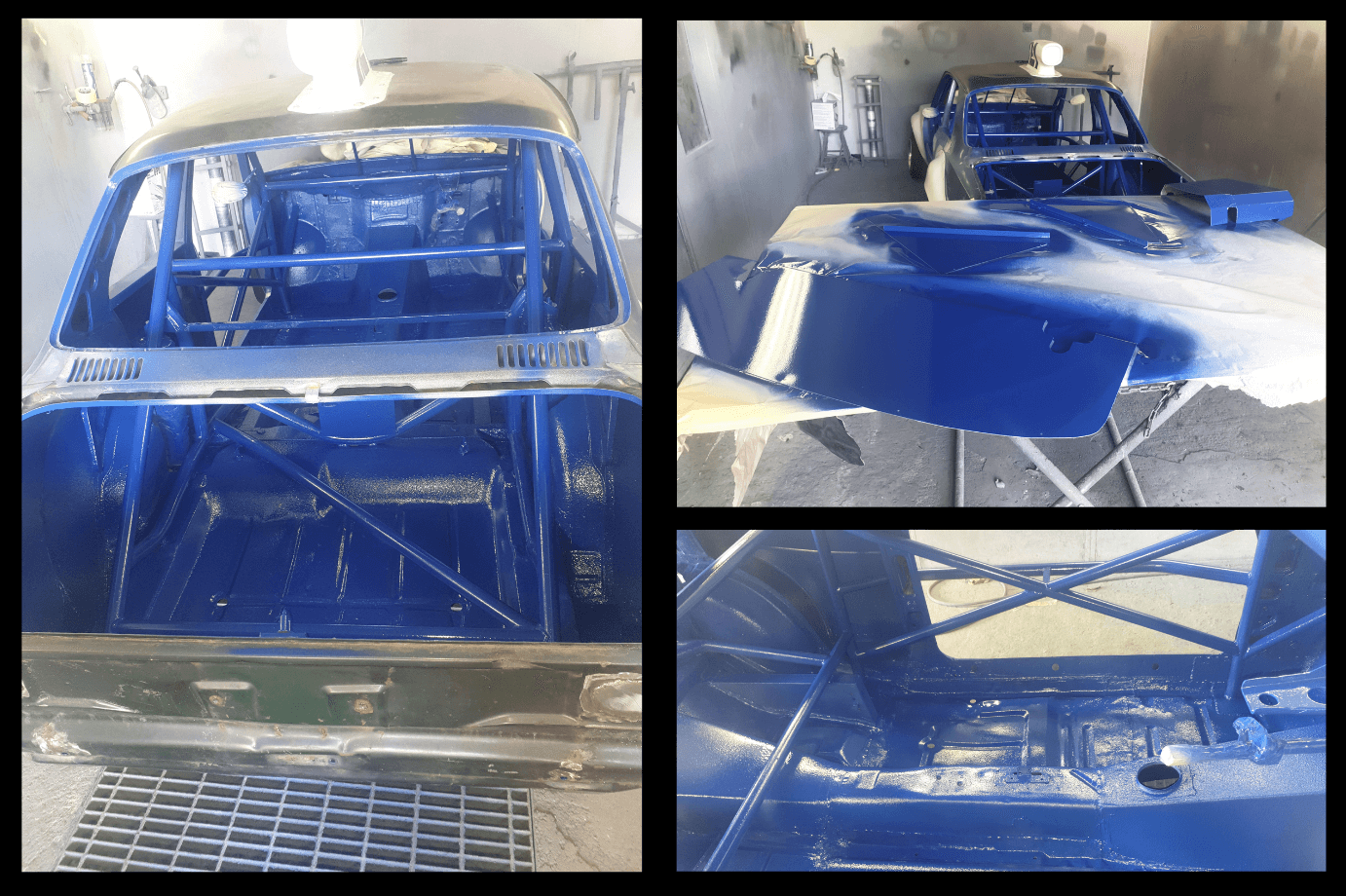 Ford Escort Mk 1 Blue Inside