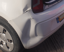 Accident VW up! Before