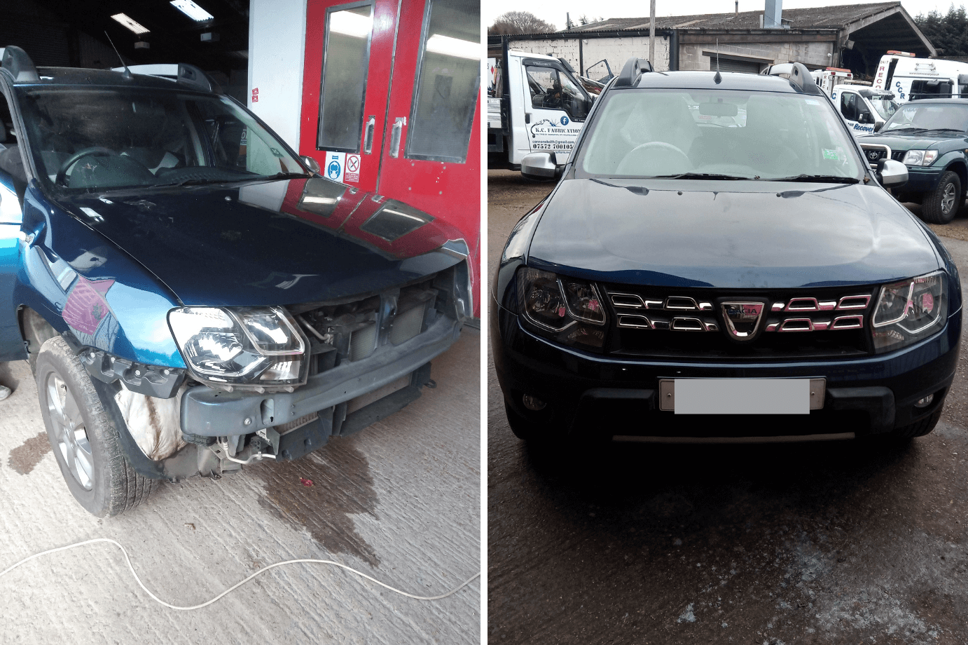 Dacia Bumper Repairs