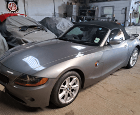 Repaint BMW Z4 ready to leave