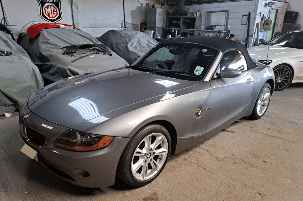 Repaint BMW Z4 ready to leave