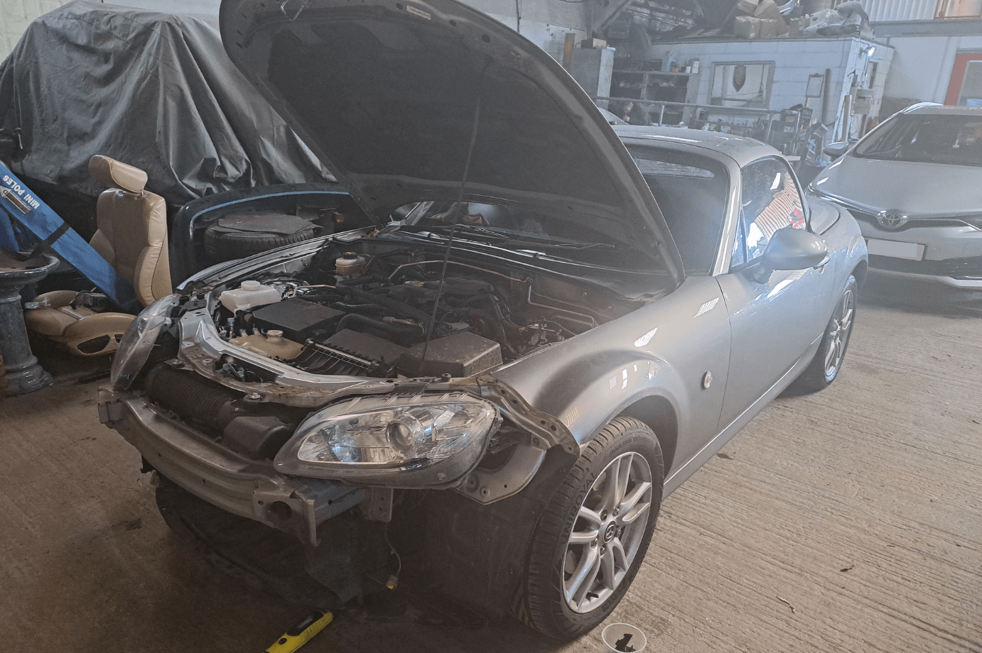 Mazda MX5 Damage